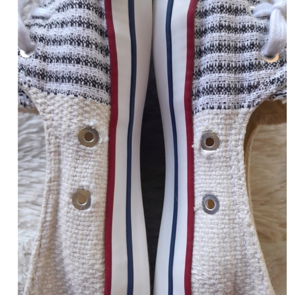 Women’s Converse slip on shoes Converse Fancy Espadrille sz 8 - Picture 2 of 10